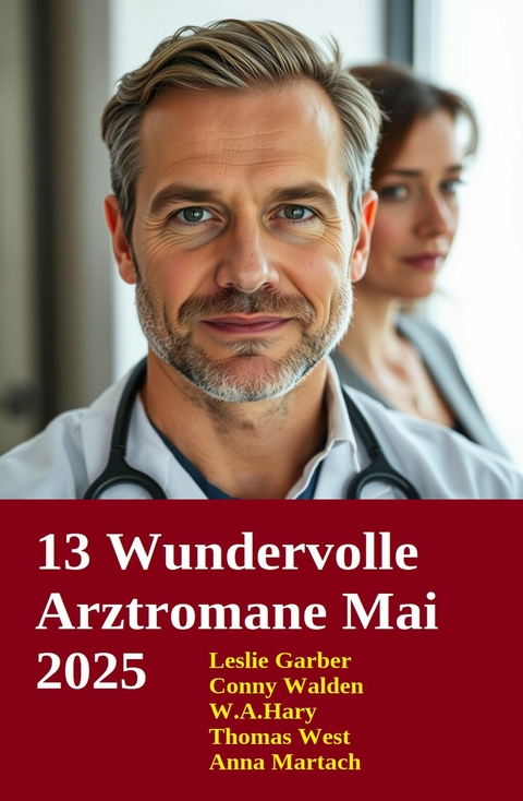 13 Wundervolle Arztromane Mai 2025 -  Leslie Garber,  Thomas West,  Conny Walden,  Anna Martach,  W. A. Hary