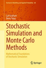 Stochastic Simulation and Monte Carlo Methods - Carl Graham, Denis Talay