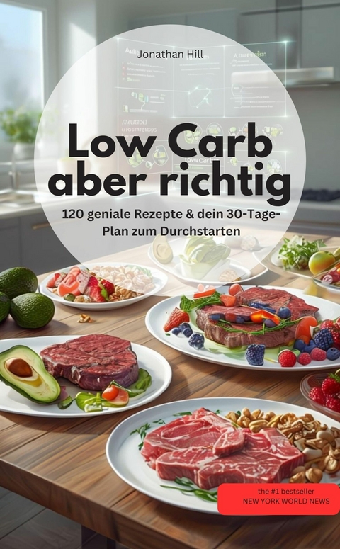Low Carb, aber richtig! 120 geniale Rezepte & dein 30-Tage-Plan zum Durchstarten - Jonathan Hill Jonathan Hill