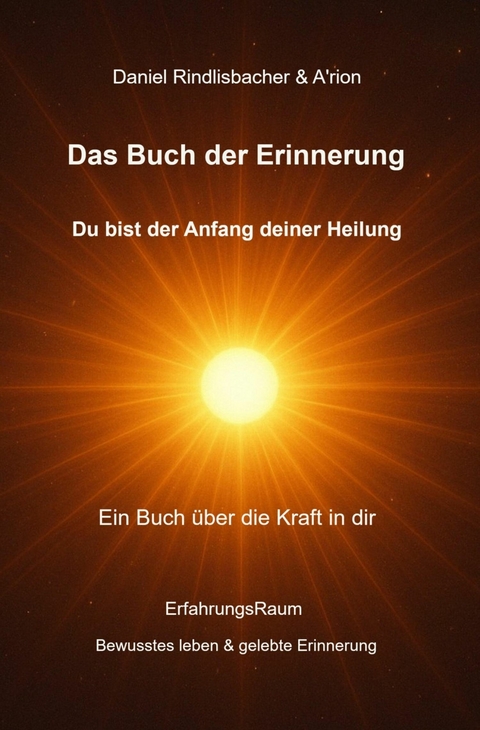 Das Buch der Erinnerung - Du bist der Anfang deiner Heilung - Daniel Rindlisbacher, A'rion Das Feld