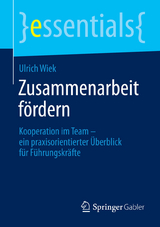 Zusammenarbeit f&ouml;rdern - Ulrich Wiek