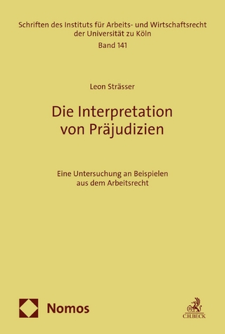 Die Interpretation von Präjudizien