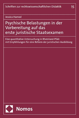 Psychische Belastungen in der Vorbereitung auf das erste juristische Staatsexamen
