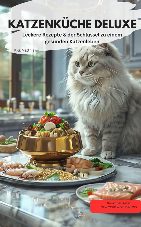 KATZENK&Uuml;CHE DELUXE Leckere Rezepte & der Schl&uuml;ssel zu einem gesunden Katzenleben - K.G. Matthiews K.G. Matthiews