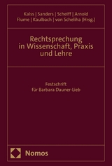 Rechtsprechung in Wissenschaft, Praxis und Lehre - 