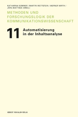 Automatisierung in der Inhaltsanalyse - 