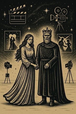 The break in the Film