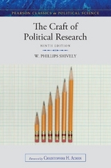 The Craft of Political Research - Shively, W.  Phillips