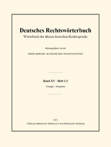 Deutsches Rechtsw&ouml;rterbuch - 