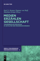 Medien. Erz&auml;hlen. Gesellschaft. - 