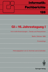 GI-16.Jahrestagung I - 