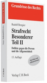 Strafrecht Besonderer Teil II - Rengier, Rudolf