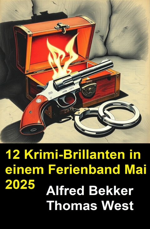 12 Krimi-Brillanten in einem Ferienband Mai 2025 -  Alfred Bekker,  Thomas West