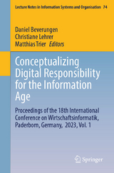 Conceptualizing Digital Responsibility for the Information Age - 