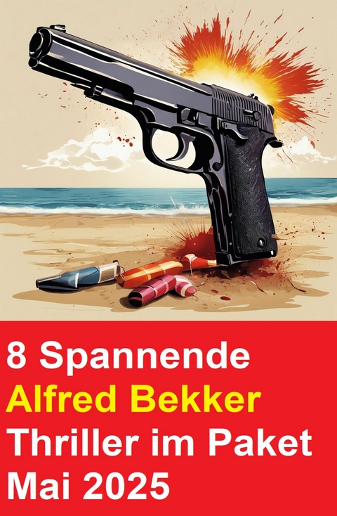 8 Spannende Alfred Bekker Thriller im Paket Mai 2025 -  Alfred Bekker
