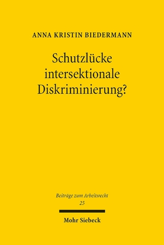 Schutzlücke intersektionale Diskriminierung?
