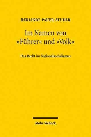 Im Namen von 'Führer' und  'Volk'