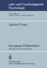 Komplexes Probleml&ouml;sen - Joachim Funke