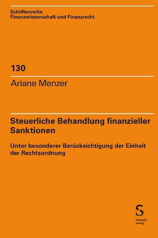 Steuerliche Behandlung finanzieller Sanktionen