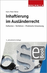 Inhaftierung im Ausl&auml;nderrecht - Hans-Peter Welte