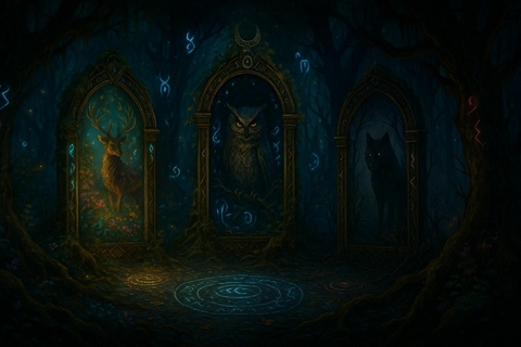 The three Mirrors - Gertraud Magold