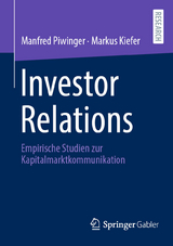 Investor Relations - Manfred Piwinger, Markus Kiefer