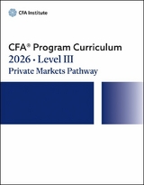 2026 CFA Program Curriculum Level III Private Markets Pathway Box Set