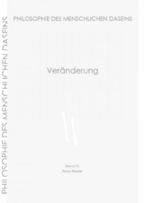 Veränderung - Franz Rieder