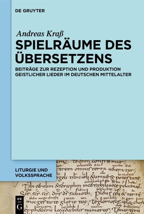 Spielr&auml;ume des &Uuml;bersetzens -  Andreas Kra&szlig;