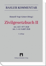 Basler Kommentar Zivilgesetzbuch II - Thomas Bauer, Stephen V. Berti, Balthasar Bessenich, Margrith Bigler-Eggenberger, Ren&eacute; B&ouml;sch, Peter Breitschmid, Eduard Brogli, Christoph Brunner, Renato Costantini, Wolfgang Ernst, Rolando Forni, Thomas Geiser, Harold Gr&uuml;ninger, Heinrich Honsell, Claire Huguenin, Bruno Huwiler, Peter R. Isler, Martin J&auml;ger, Roland Jeitziner, David Jenny, Katrin Keller, Andreas Kley, Hermann Laim, Urs Lehmann, Daniel Leu, Adolf L&uuml;chinger, Michel Mooser, Roland M. M&uuml;ller, Caterina N&auml;geli, Etienne Petitpierre, Giorgio Piatti, Corrado Rampini, Ruth Reusser, Heinz Rey, Peter Ruf, Peter Carl Schaufelberger, J&uuml;rg Schmid, Christina Schmid-Tschirren, Hermann Schulin, Ivo Schwander, Daniel Staehelin, Lorenz Strebel, Christoph Thurnherr, Markus Vischer, Nedim Peter Vogt, J&uuml;rg Wichtermann, Wolfgang Wiegand, Kurt Wissmann, Martina Wittibschlager, Samuel Zogg