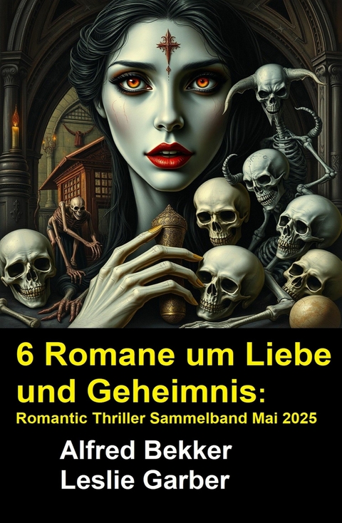 6 Romane um Liebe und Geheimnis: Romantic Thriller Sammelband Mai 2025 -  Alfred Bekker,  Leslie Garber