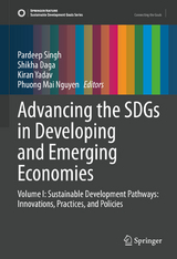 Advancing the SDGs in Developing and Emerging Economies - 