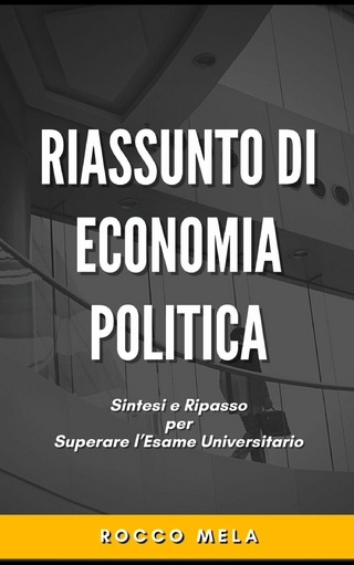 Riassunto di Economia Politica