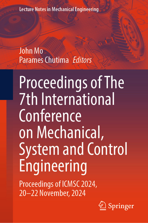 Proceedings of The 7th International Conference on Mechanical, System and Control Engineering - 