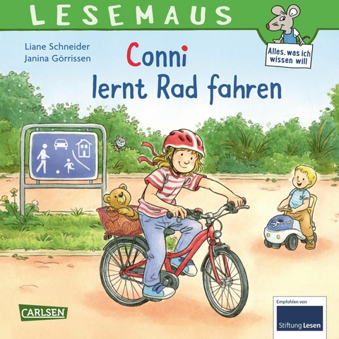 Conni lernt Rad fahren - Liane Schneider