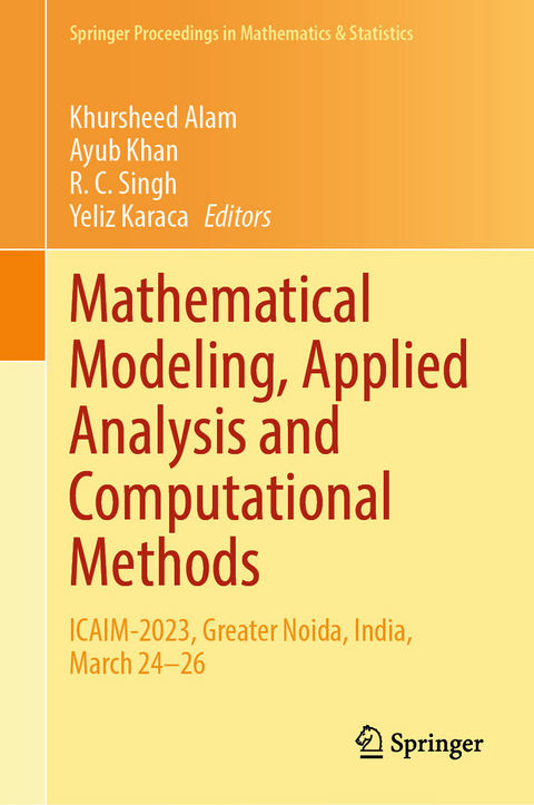 Mathematical Modeling, Applied Analysis and Computational Methods - 