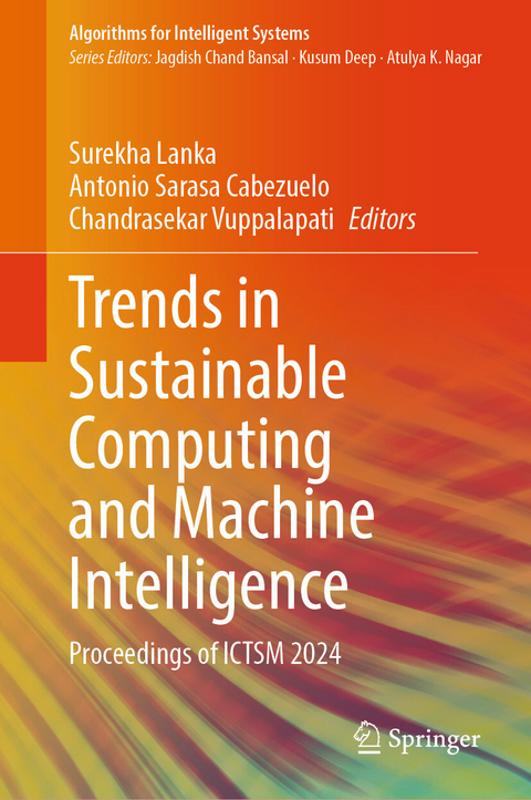 Trends in Sustainable Computing and Machine Intelligence - 