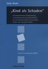 Kind als Schaden - Ulrike Riedel