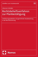 Rechtsbehelfsverfahren zur Planbest&auml;tigung - Johannes Schr&ouml;der