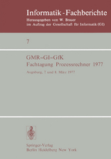 Fachtagung Prozessrechner 1977 - 