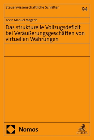 Das strukturelle Vollzugsdefizit bei Veräußerungsgeschäften von virtuellen Währungen