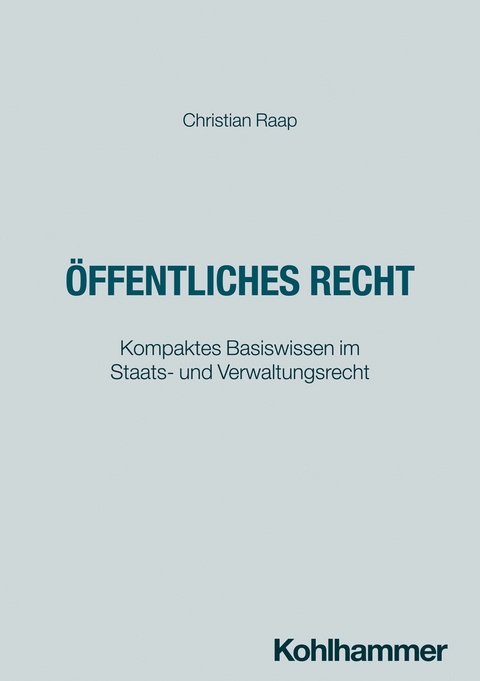 &Ouml;ffentliches Recht - Christian Raap