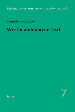Wortneubildung im Text
