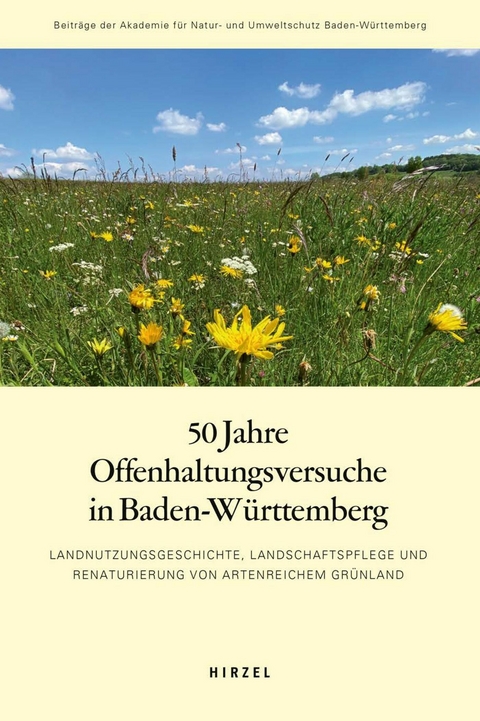 50 Jahre Offenhaltungsversuche in Baden-W&uuml;rttemberg - 