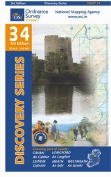 Cavan, Leitrim, Longford, Meath, Westmeath - Ordnance Survey Ireland