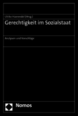 Gerechtigkeit im Sozialstaat - 