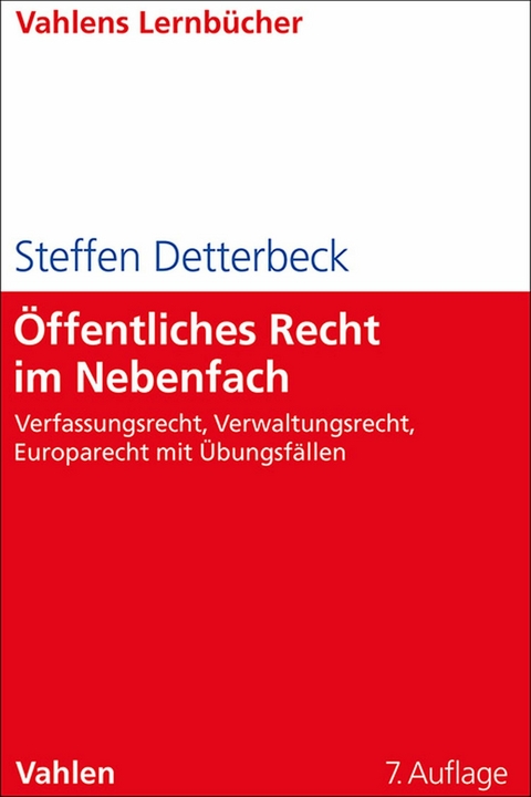 &Ouml;ffentliches Recht im Nebenfach -  Steffen Detterbeck