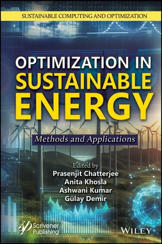 Optimization in Sustainable Energy