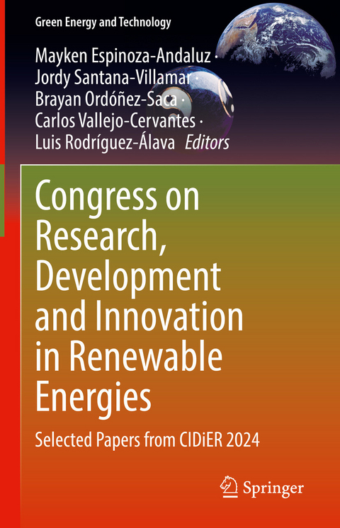 Congress on Research, Development and Innovation in Renewable Energies - 