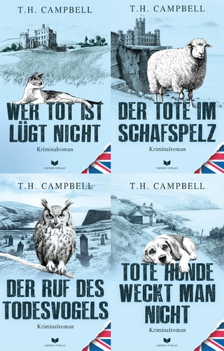 Sara-Rattlebag-Krimi-Sammelband: Wer tot ist lügt nicht, Der Tote im Schafspelz, Der Ruf des Todesvogels, Tote Hunde weckt man nicht
